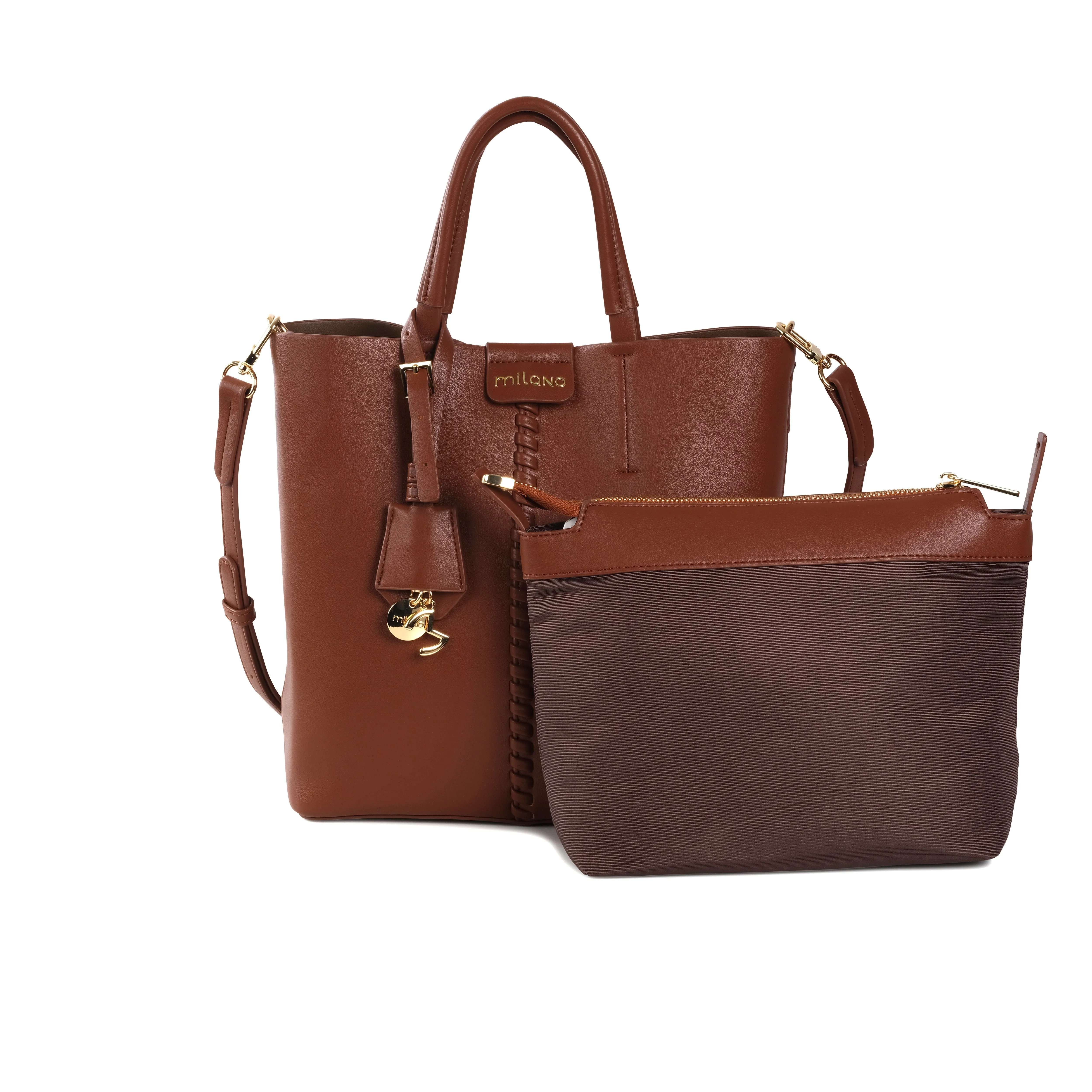 JAANVI SHOPPER- Tan
