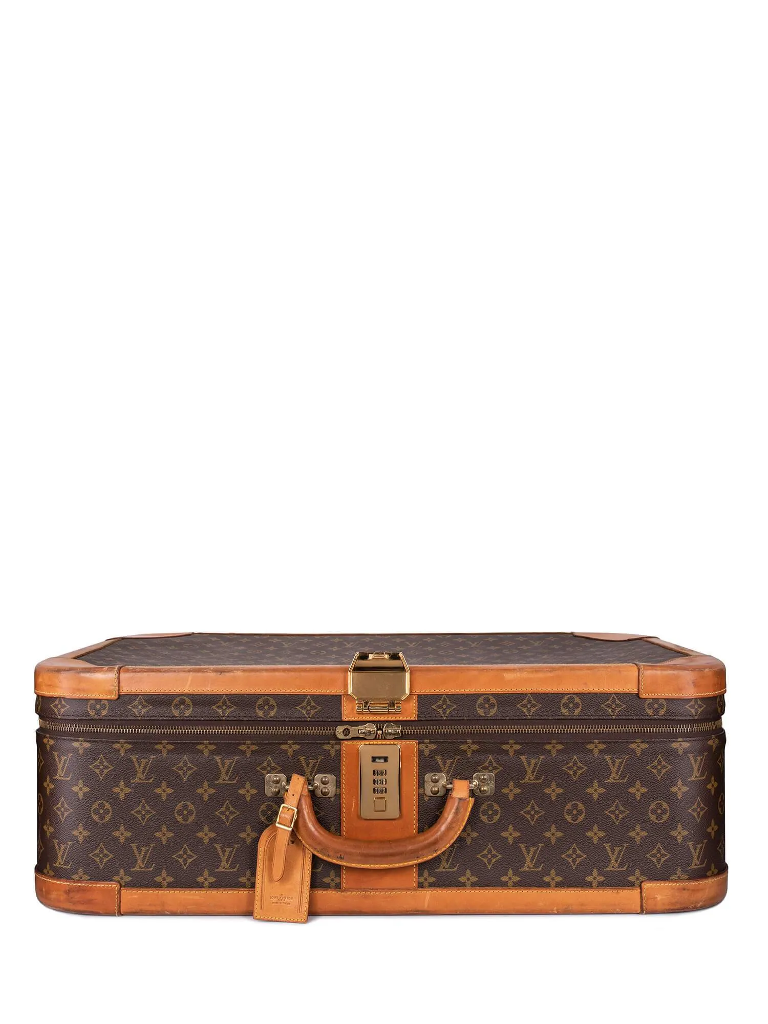 Louis Vuitton Monogram Hard Trunk Bag Brown