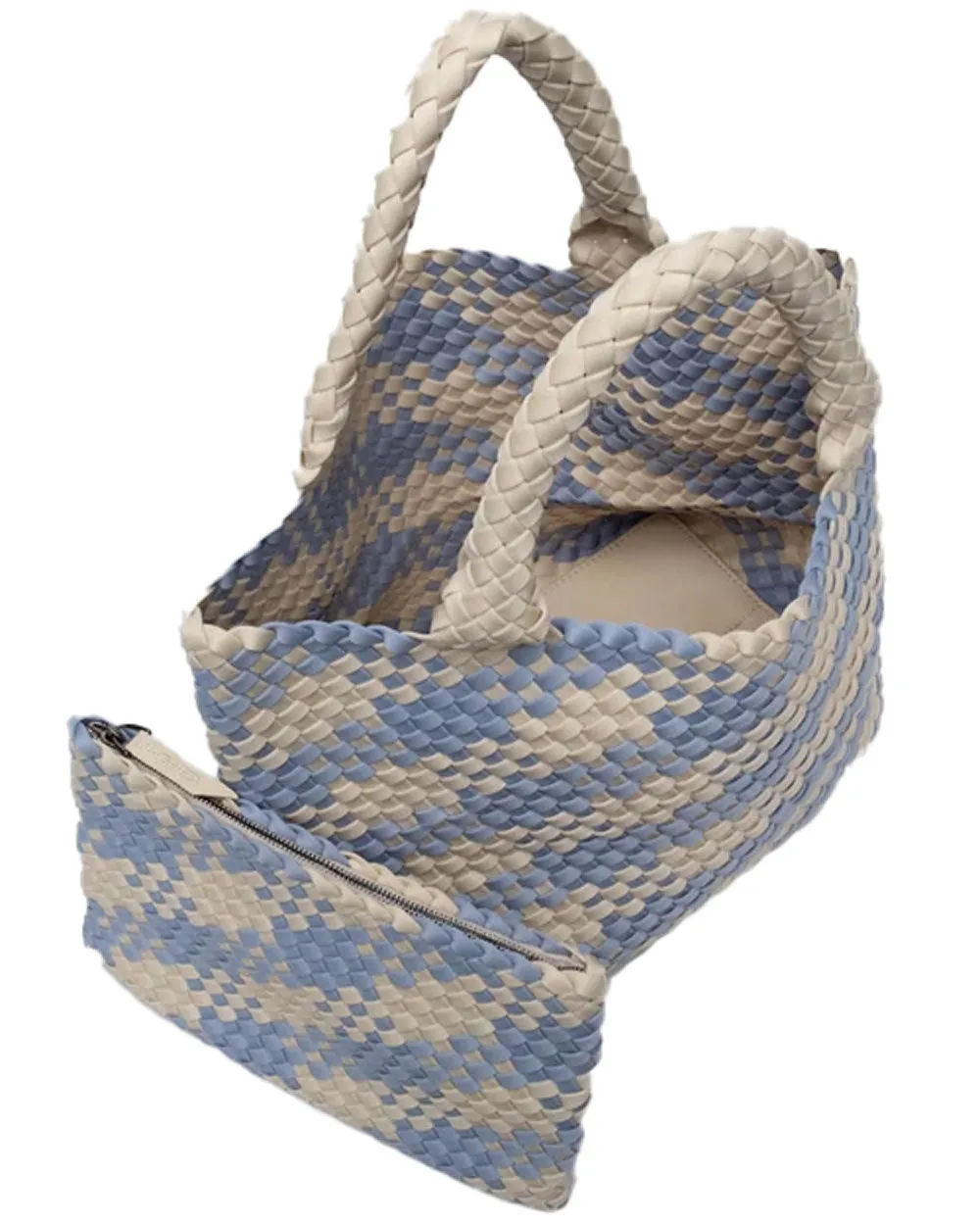 Medium St. Barths Tote in Capri Plaid