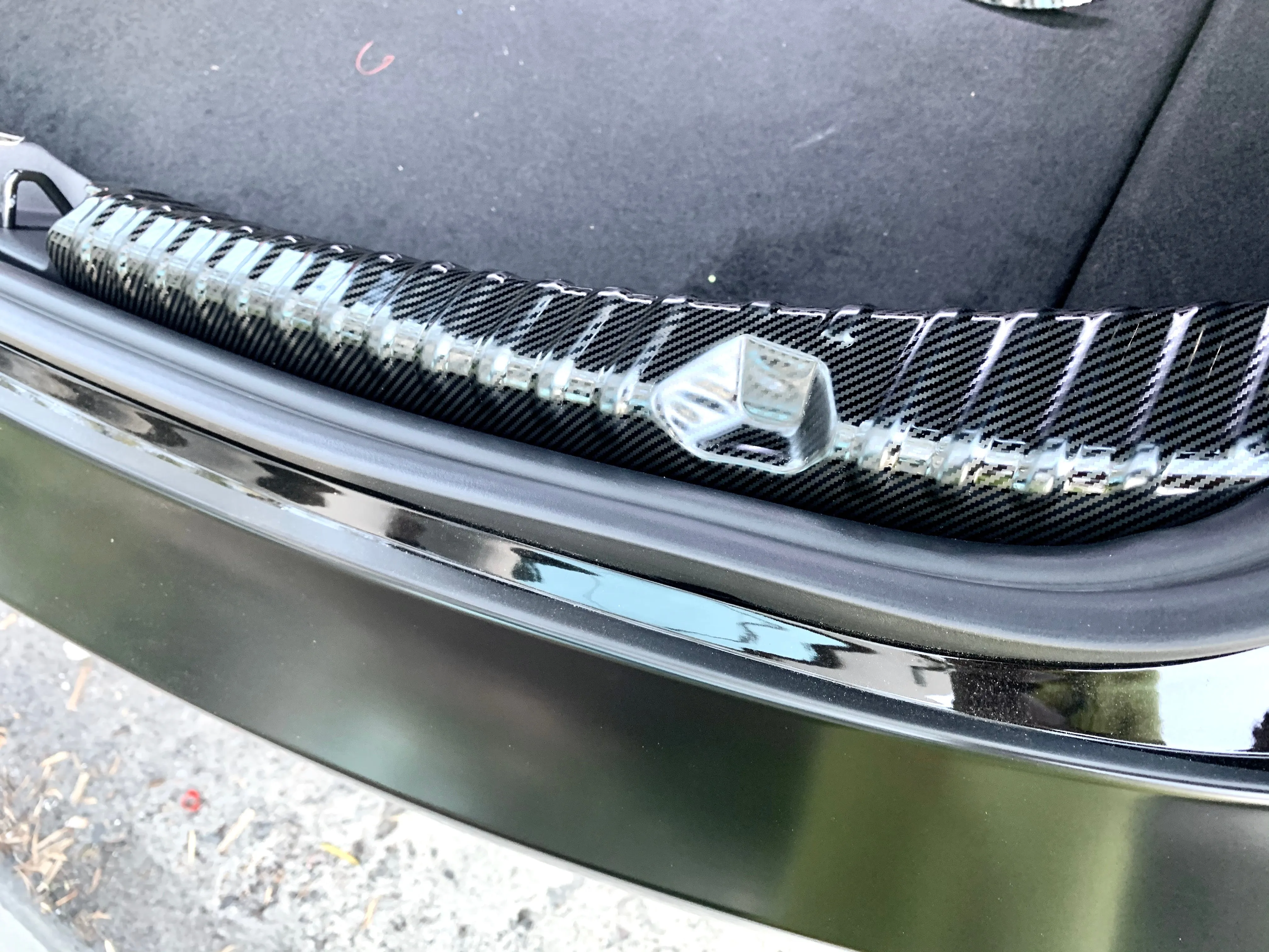 Model 3 Trunk Sill Plate Covers - Stainless Steel Variety*