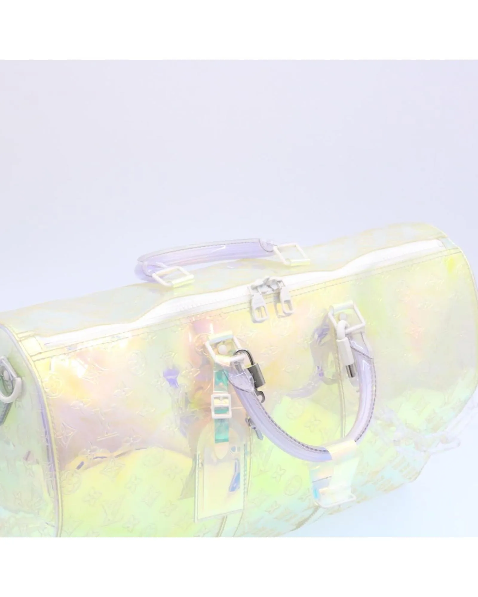 Monogram Prism Keepall Bandouliere 50 Boston Bag