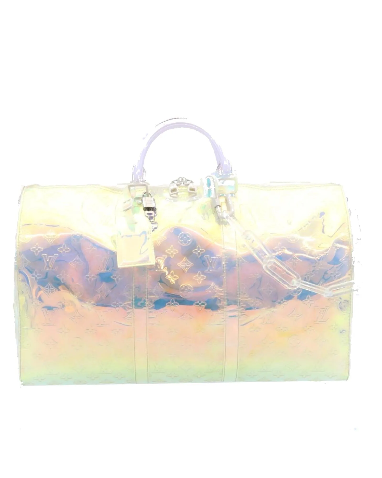 Monogram Prism Keepall Bandouliere 50 Boston Bag