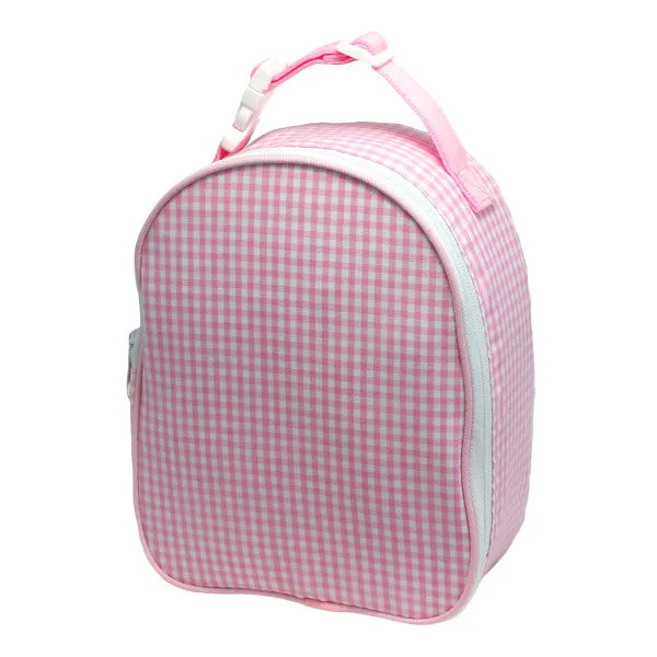 Oh Mint Pink Gingham Gum Drop