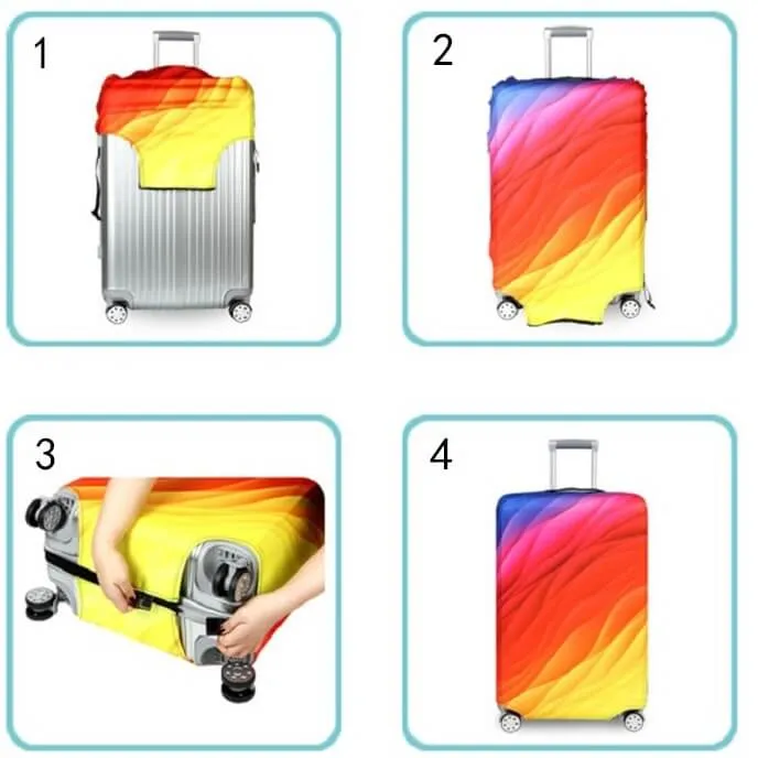 Pitbull Dog #1 | Standard Design | Luggage Suitcase Protective Cover