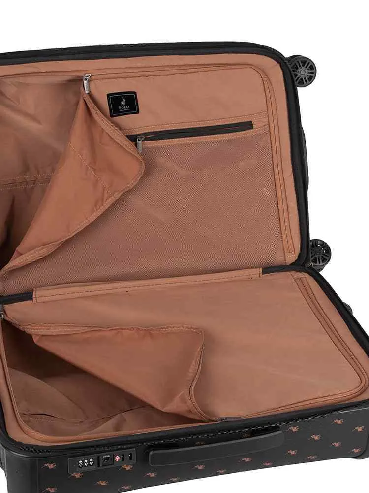 Polo Classic Double Pack 75cm Large Trolley | Black