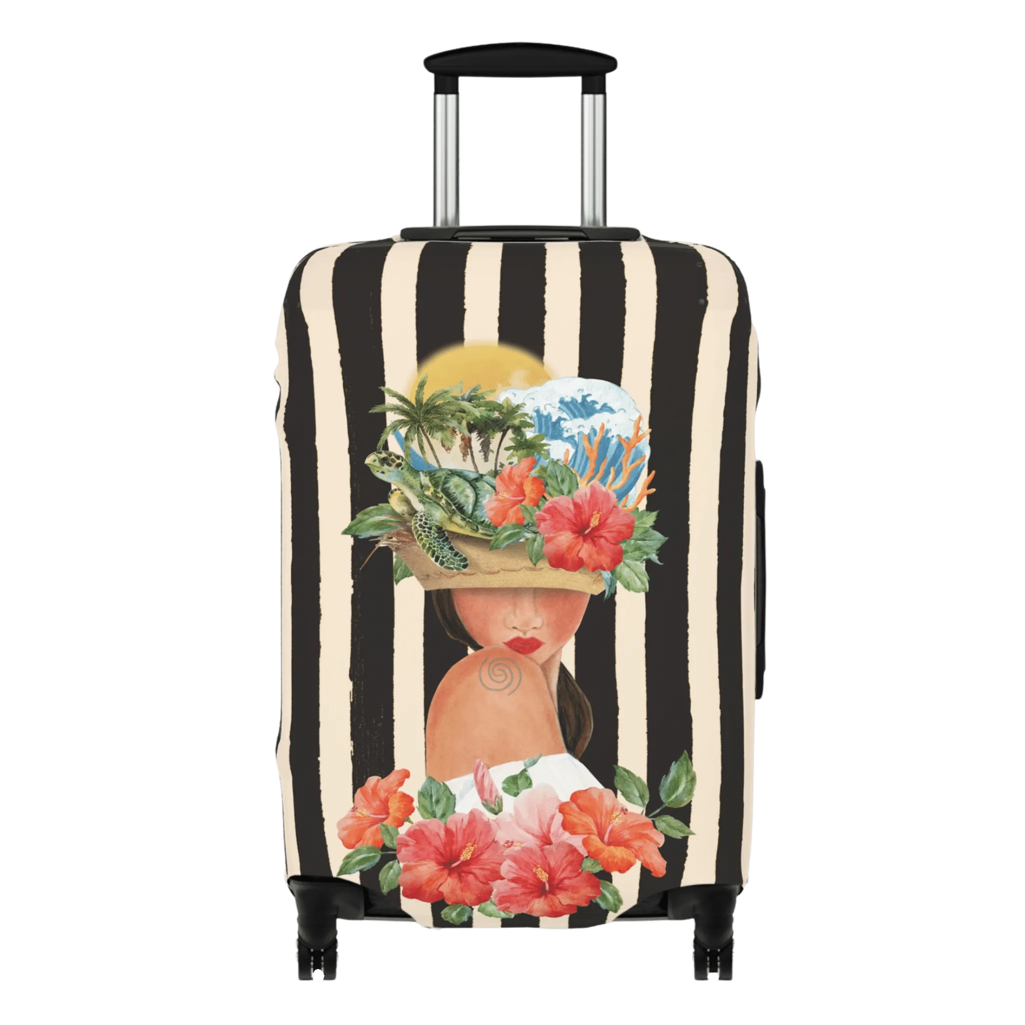"Las Costas De Mi Pais" Designer Luggage Covers