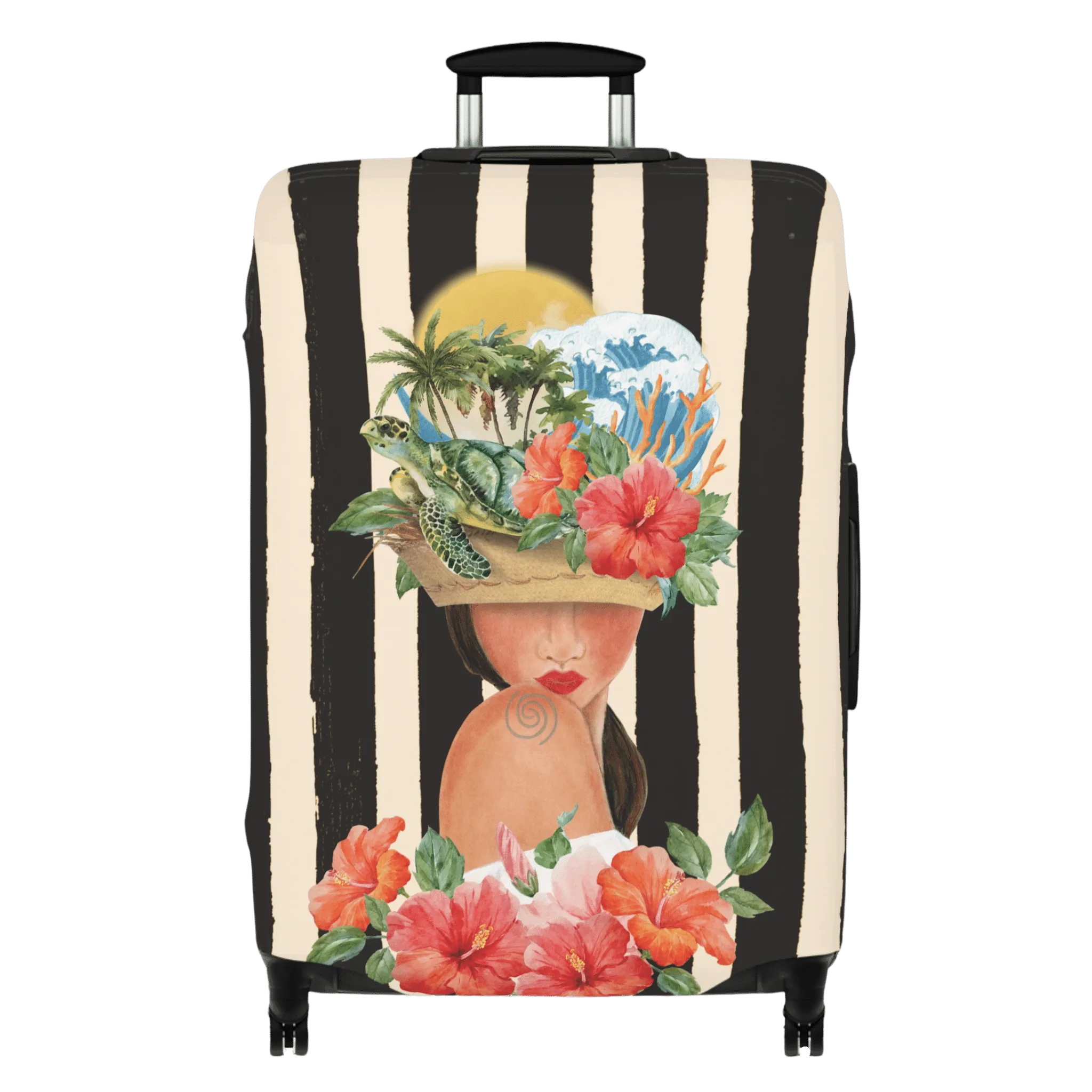 "Las Costas De Mi Pais" Designer Luggage Covers