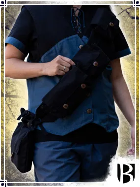 Rogue Bandolier D&D - Black
