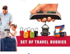Set of Travel Buddies