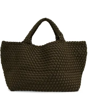 St Barths Medium Tote in Moss