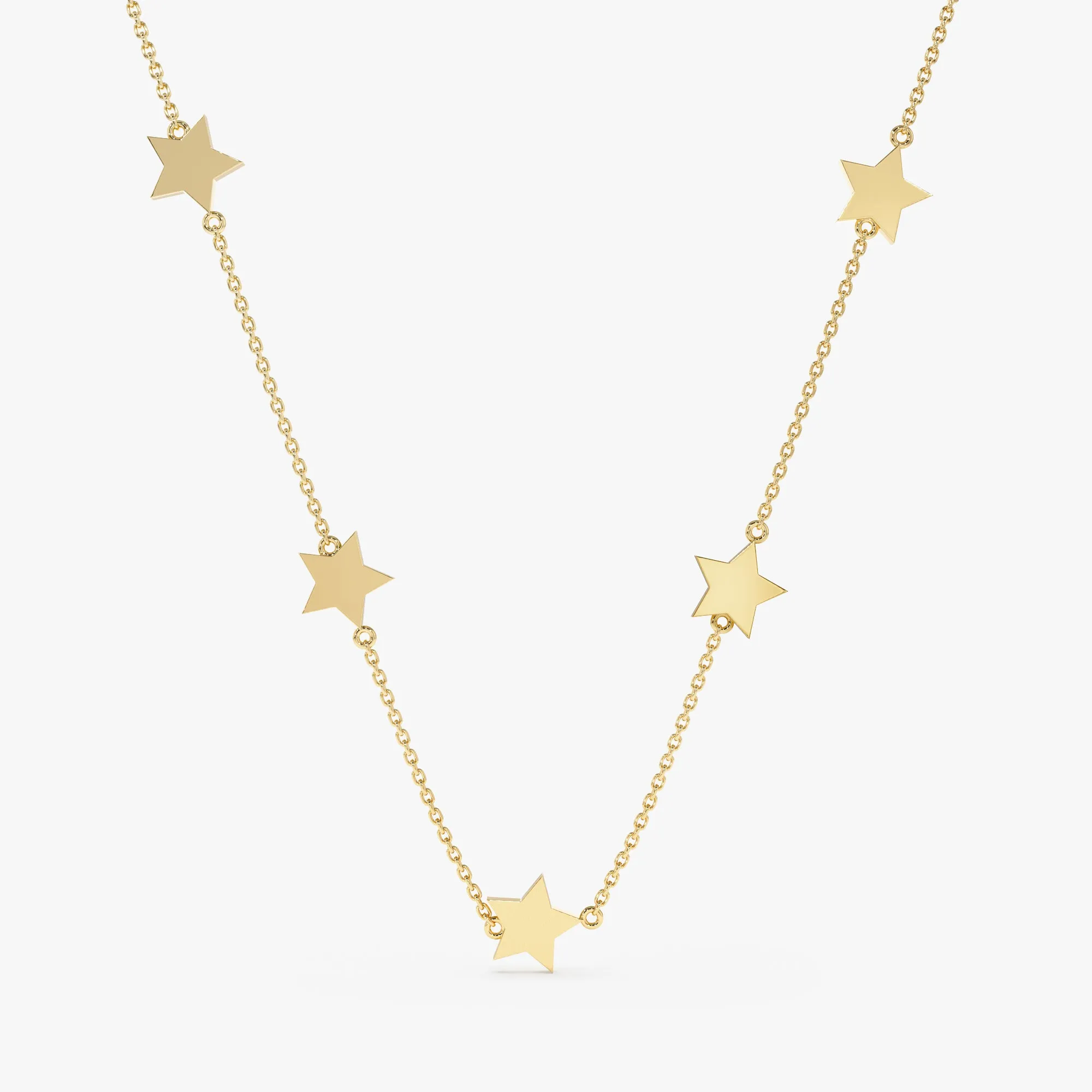 Star Station Necklace, Capella