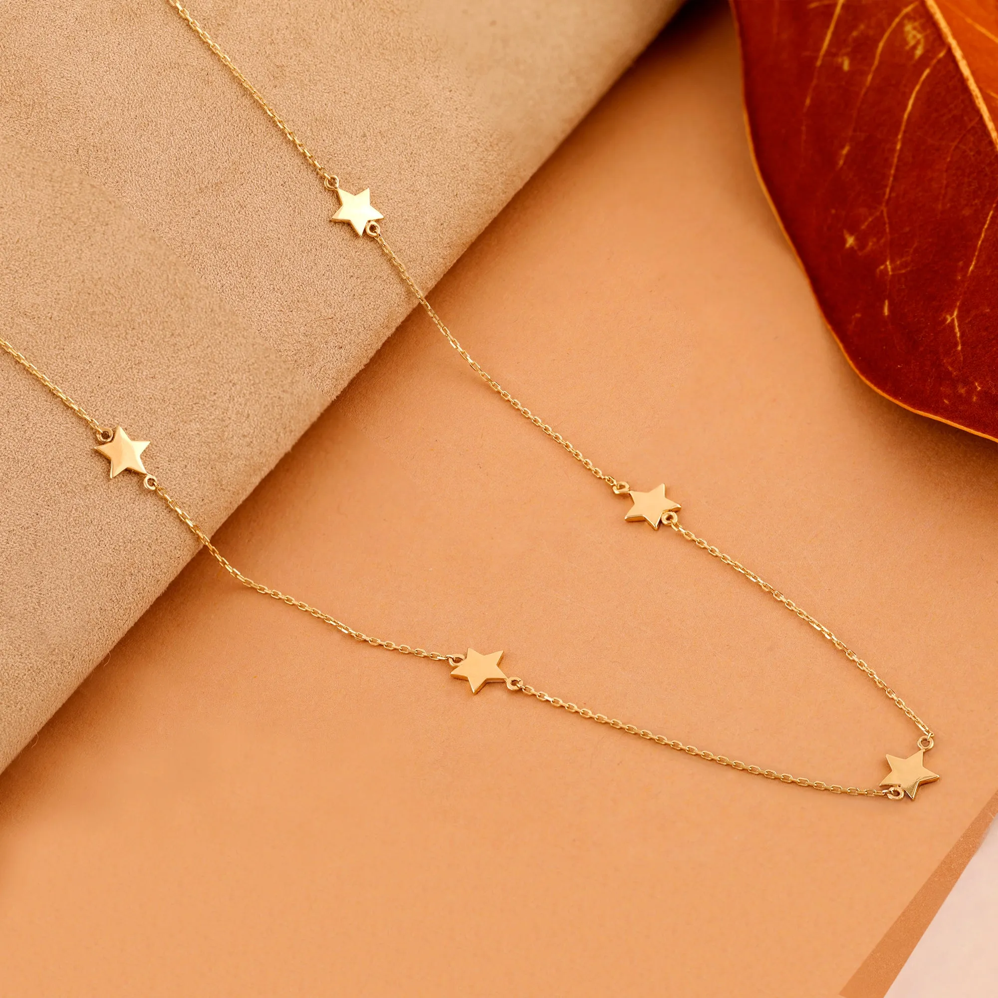Star Station Necklace, Capella