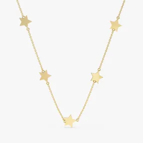Star Station Necklace, Capella