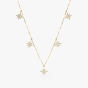 Starburst Station Necklace, Estelle