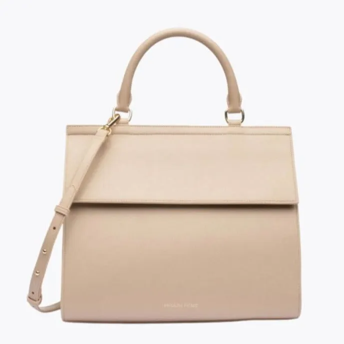 The Large Luncher - Cream | Designer Lunch Bags & Totes