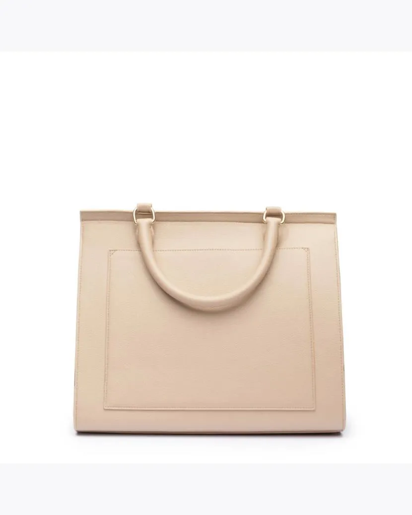 The Large Luncher - Cream | Designer Lunch Bags & Totes