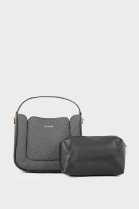 Top Handle Hand Bags BH0064-Denim Blue