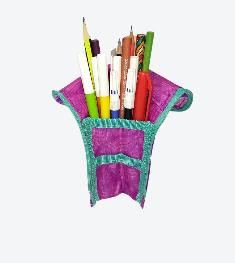 Trendy Pen Holder Case - Purple by Smily Kiddos