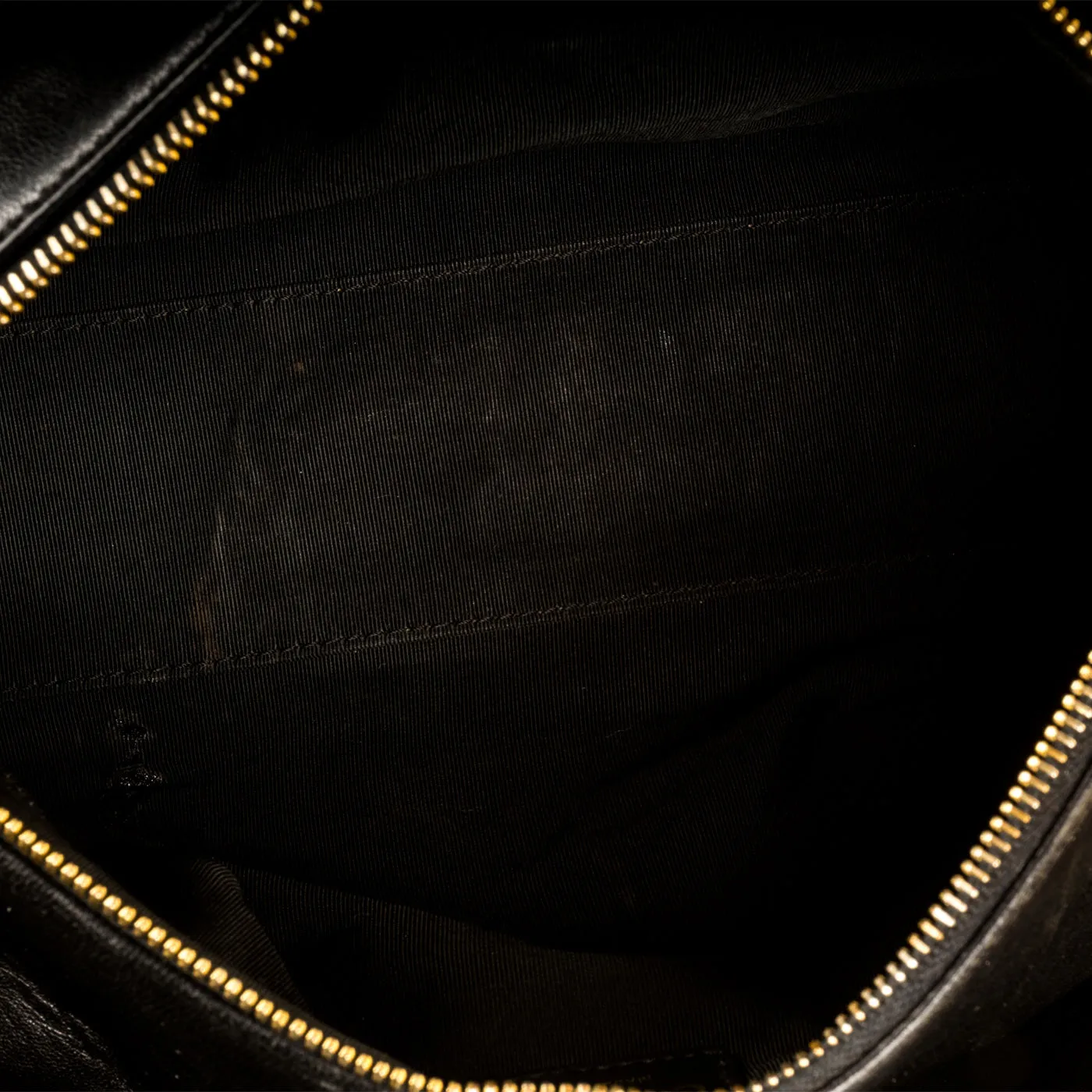 Vintage Quilted Bowler Tote